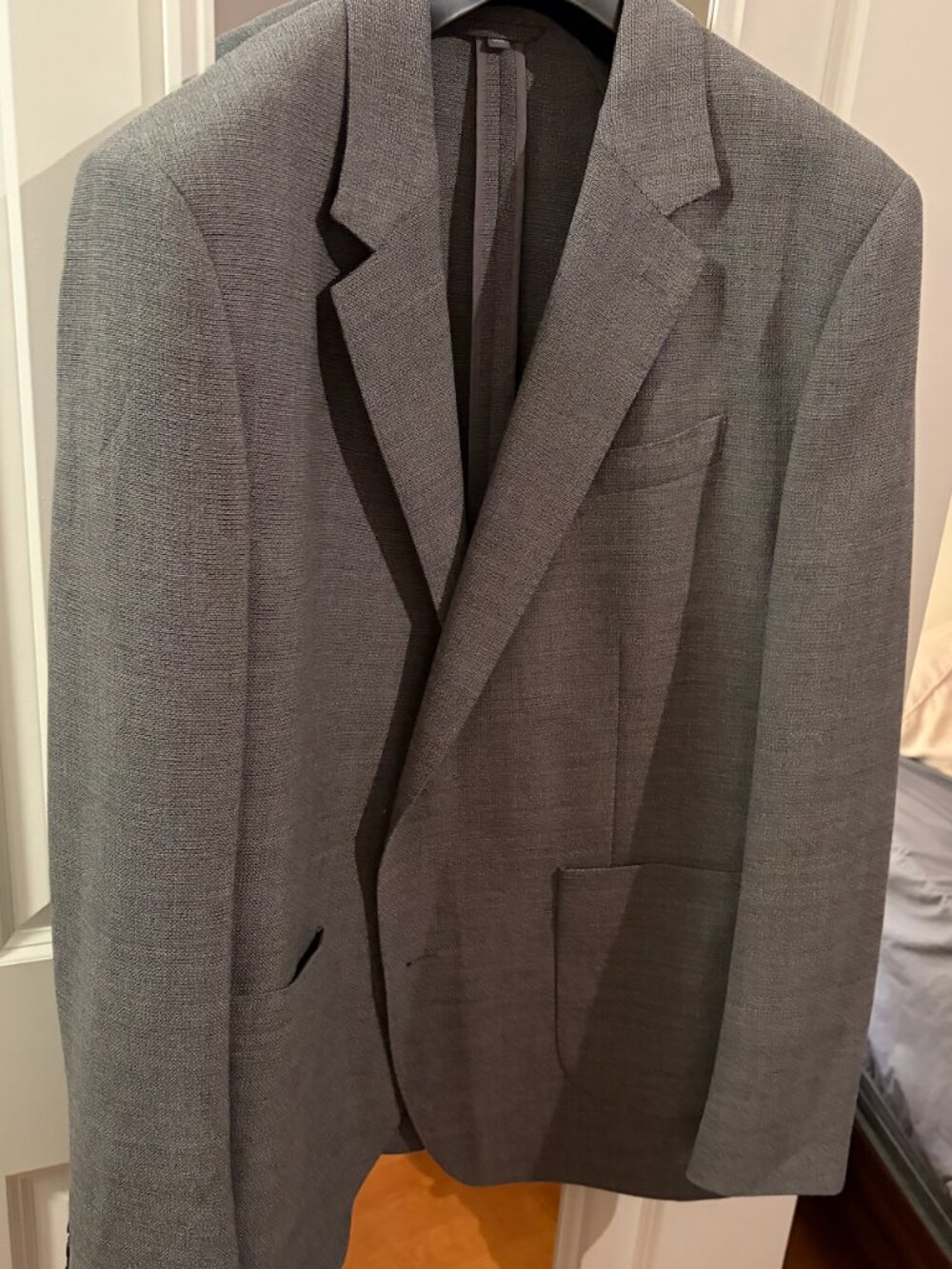 Bonobos Jettsetter Unconstructed Italian Wool Blazer - Light Grey - 48 R